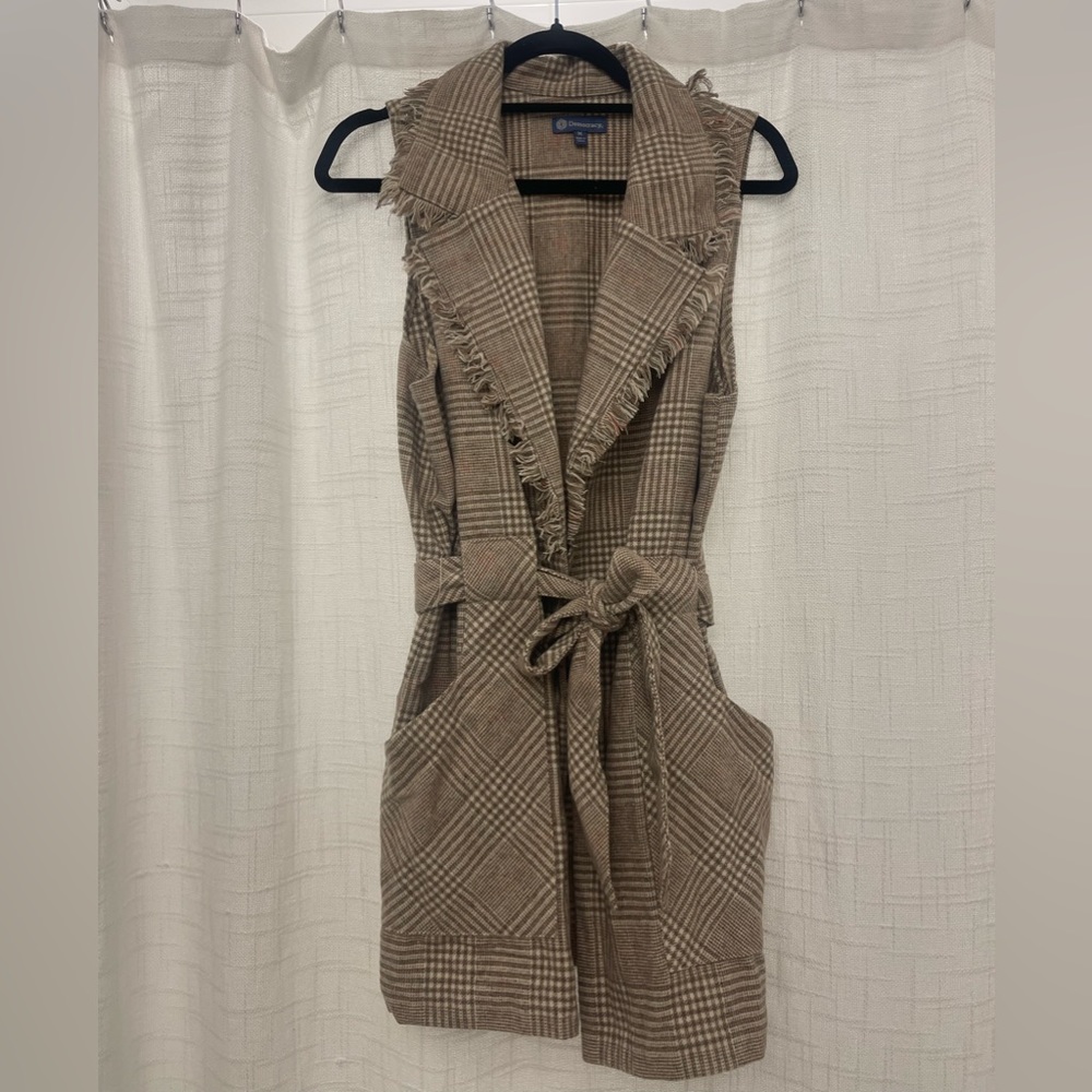 Blazer vest - beige/ tan